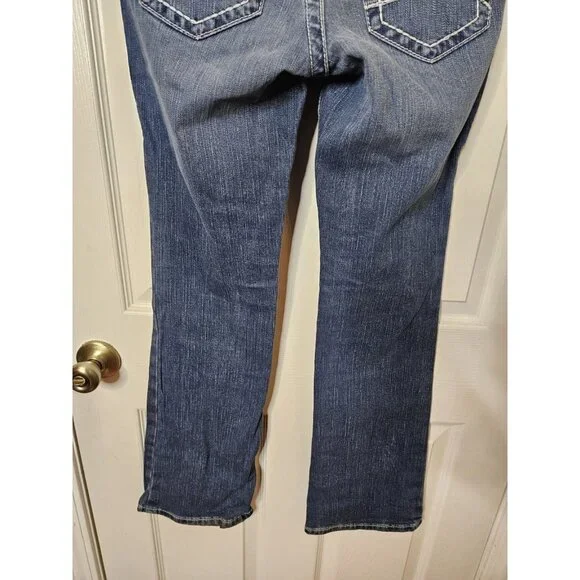 ARIAT Womens FR Mid Rise Boot Leg Jeans Size 25x30 Blue Cowgirl Workwear 25s - Picture 9 of 11
